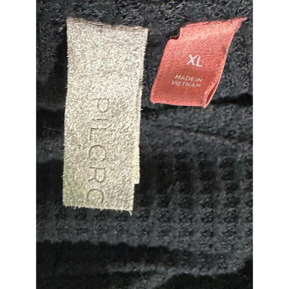 Pilcro black knit long sleeves top size XL - Picture 3 of 13